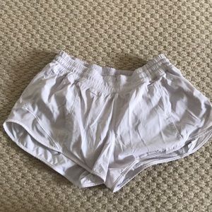 white hotty hot shorts